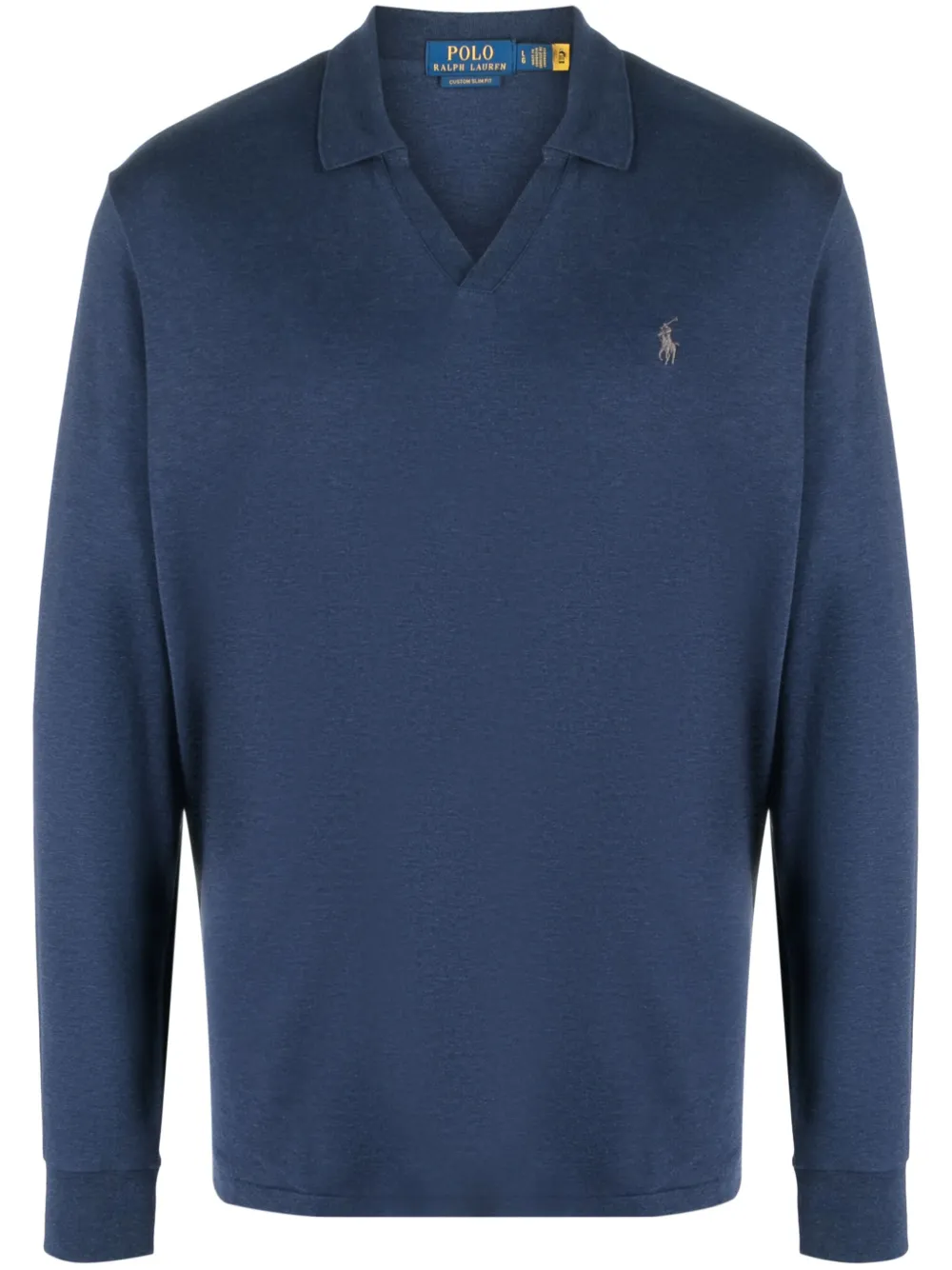 

Рубашка поло с отложным воротником POLO RALPH LAUREN, синий