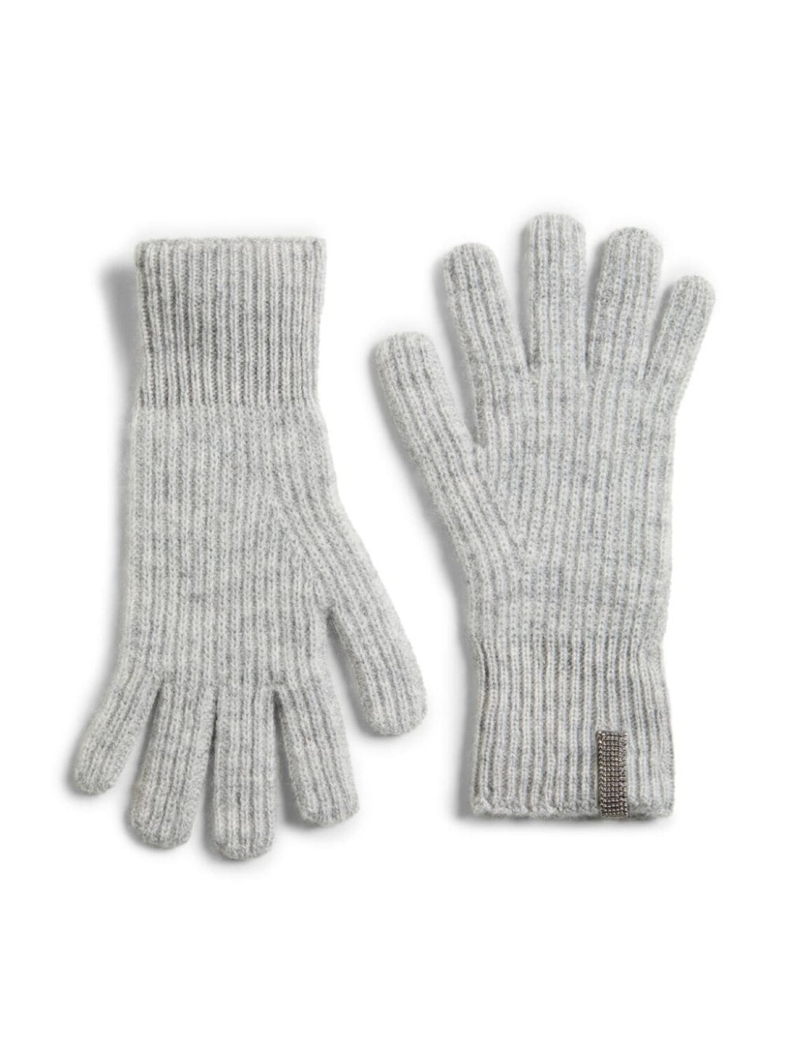 

Детские кашемировые перчатки Brunello Cucinelli Brunello Cucinelli Kids, серый