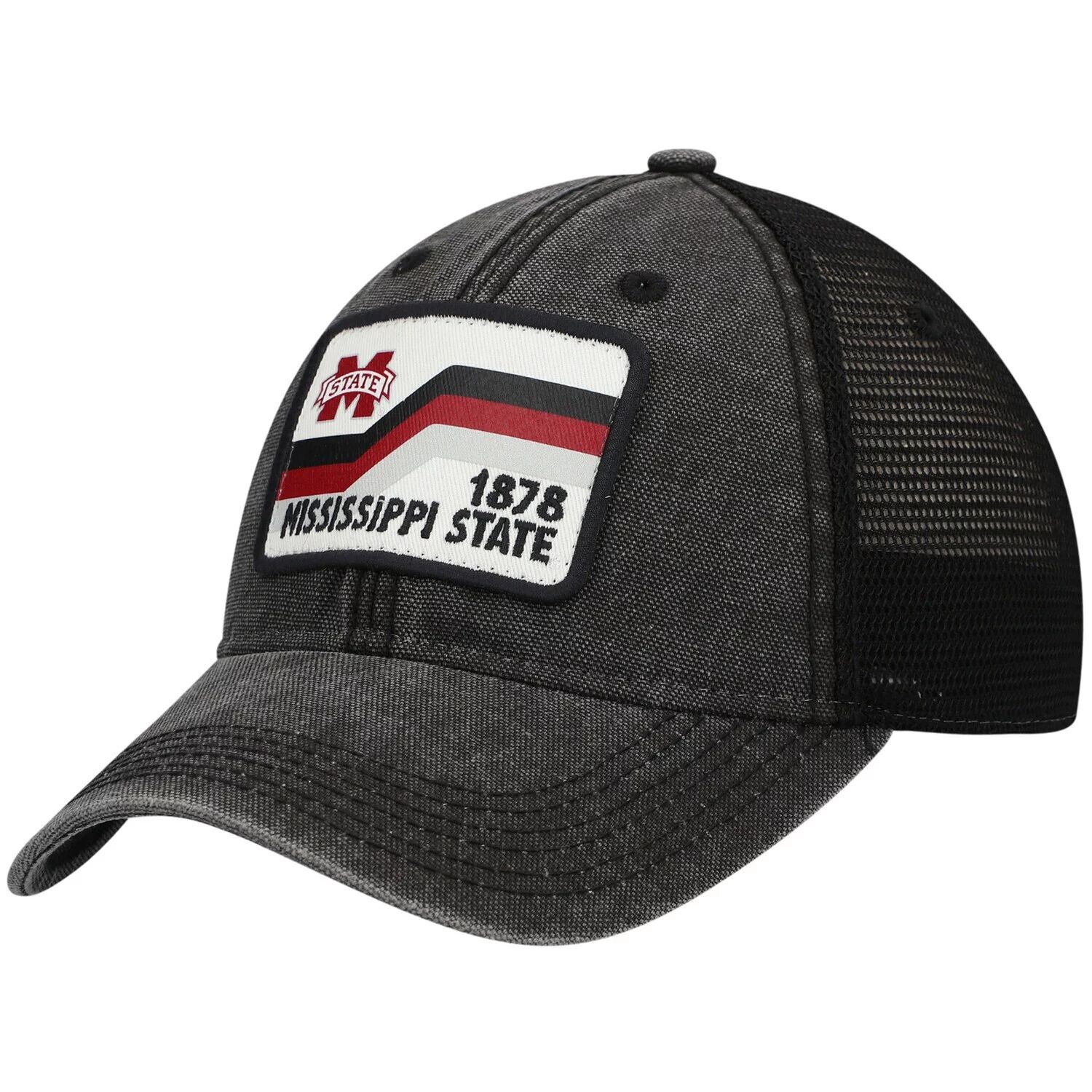 

Мужская черная кепка Snapback Trucker Snapback Sun & Bars Mississippi State Bulldogs