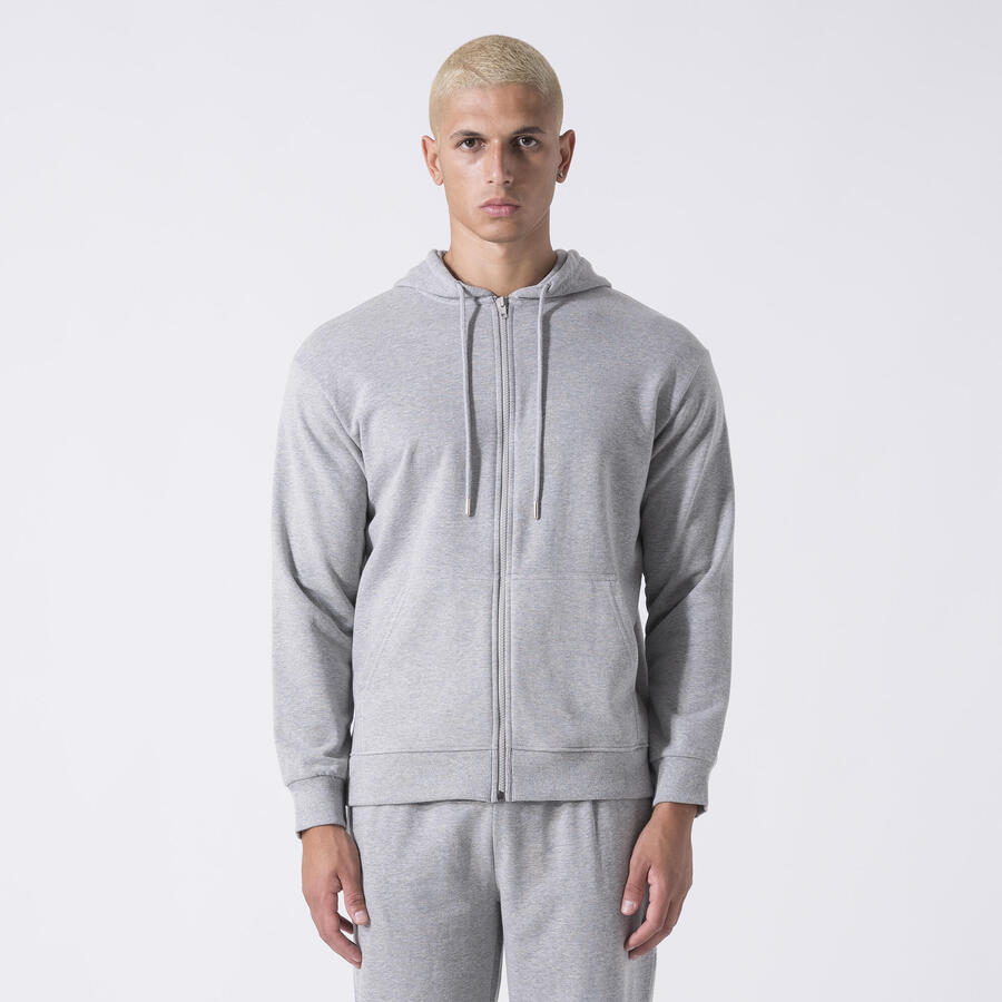 

EVERLAST КУРТКА ICONIC С КАПЮШОНОМ И ЗАСТЕЖКОЙ-МОЛНИЕЙ, СЕРЫЙ МЕЛАНЖ, ХЛОПОК, ПОЛИЭСТЕР