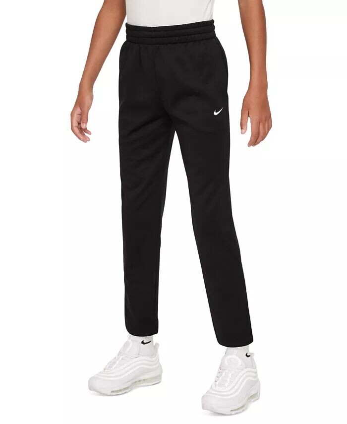 

Брюки Big Kids с защитой от пятен Therma-FIT Nike, черный