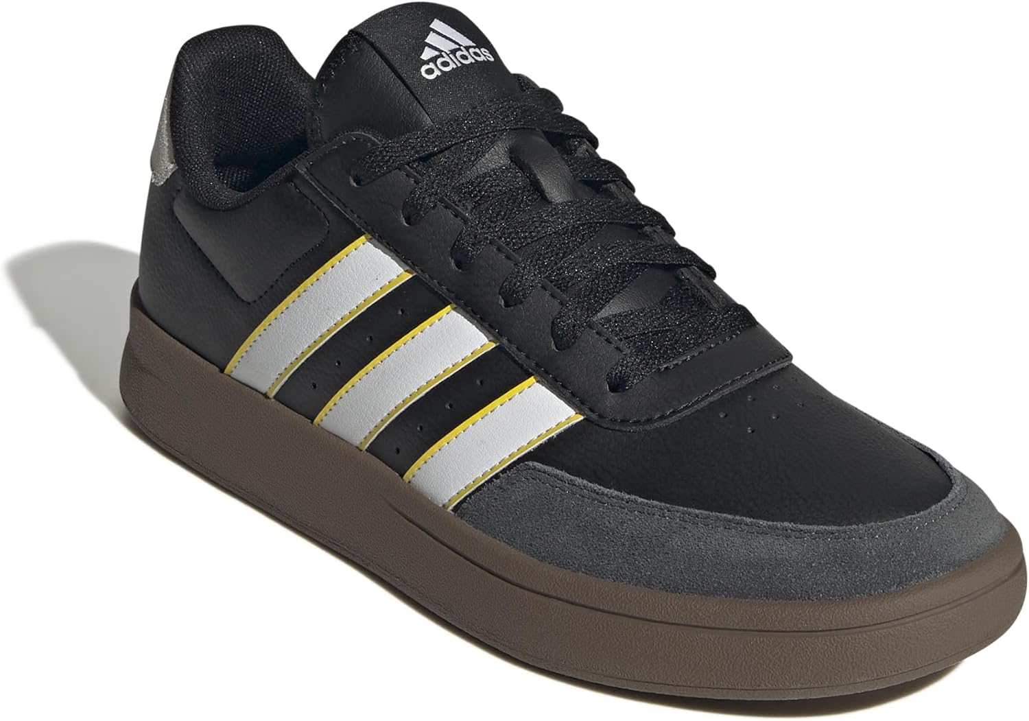 Кроссовки adidas Breaknet 2.0, белый/черный/желтый — фото 2