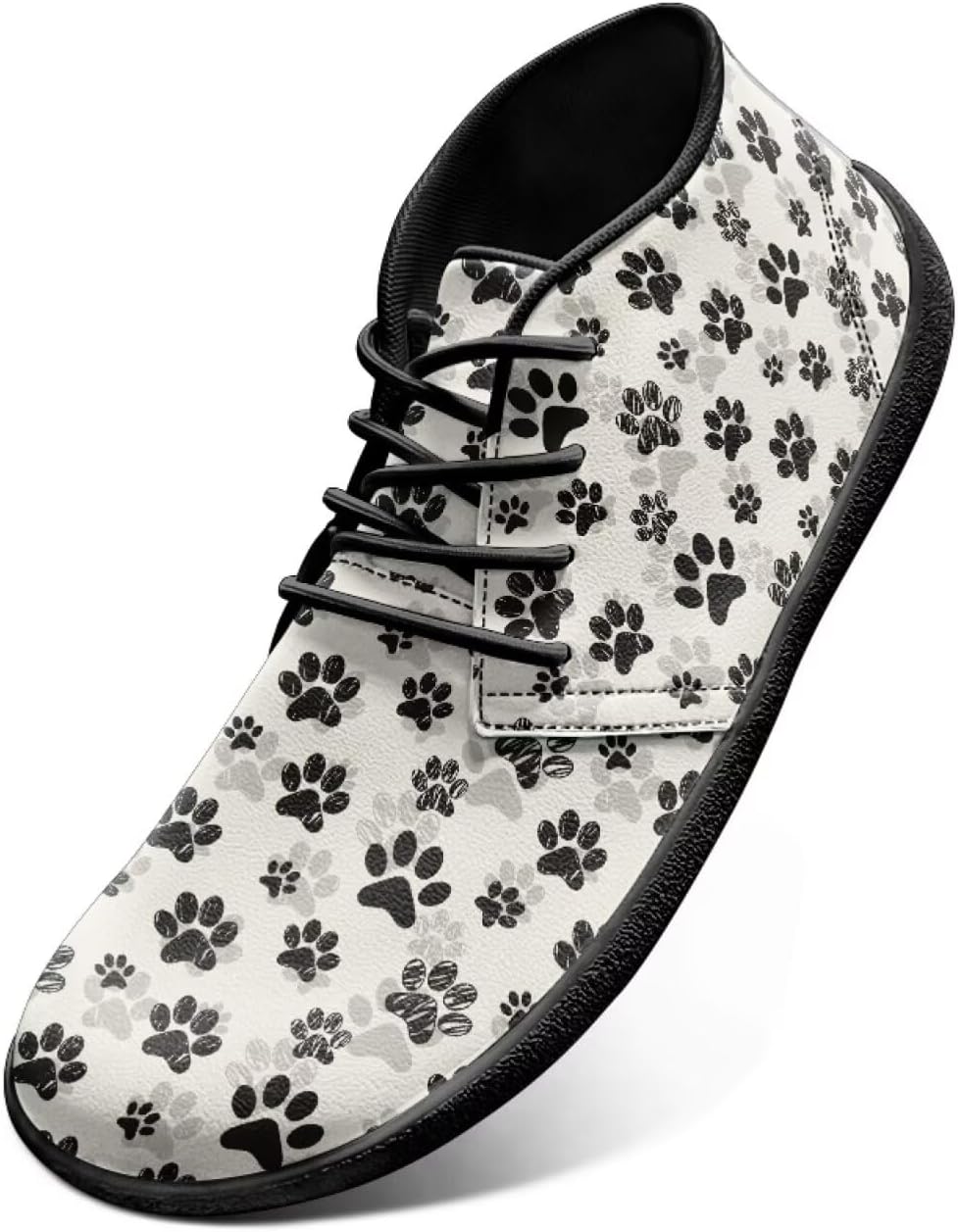 

Мужские широкие кроссовки UNICEU без перепада высоты подошвы, минималистичные модные кроссовки, дышащие кроссовки для бега, повседневная обувь, нескользящие кроссовки, белый/черный