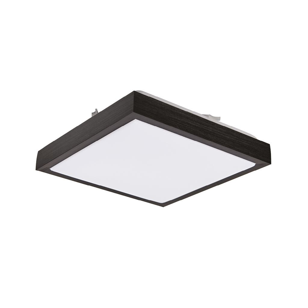 

Квадратный светильник SAMIRA S 2XE27 BLACK светильник потолочный/бра KOBI, черный