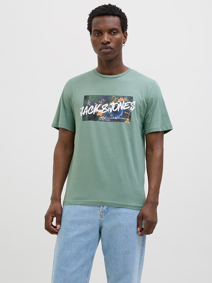 

Футболка Hawaii Jack & Jones, мятный