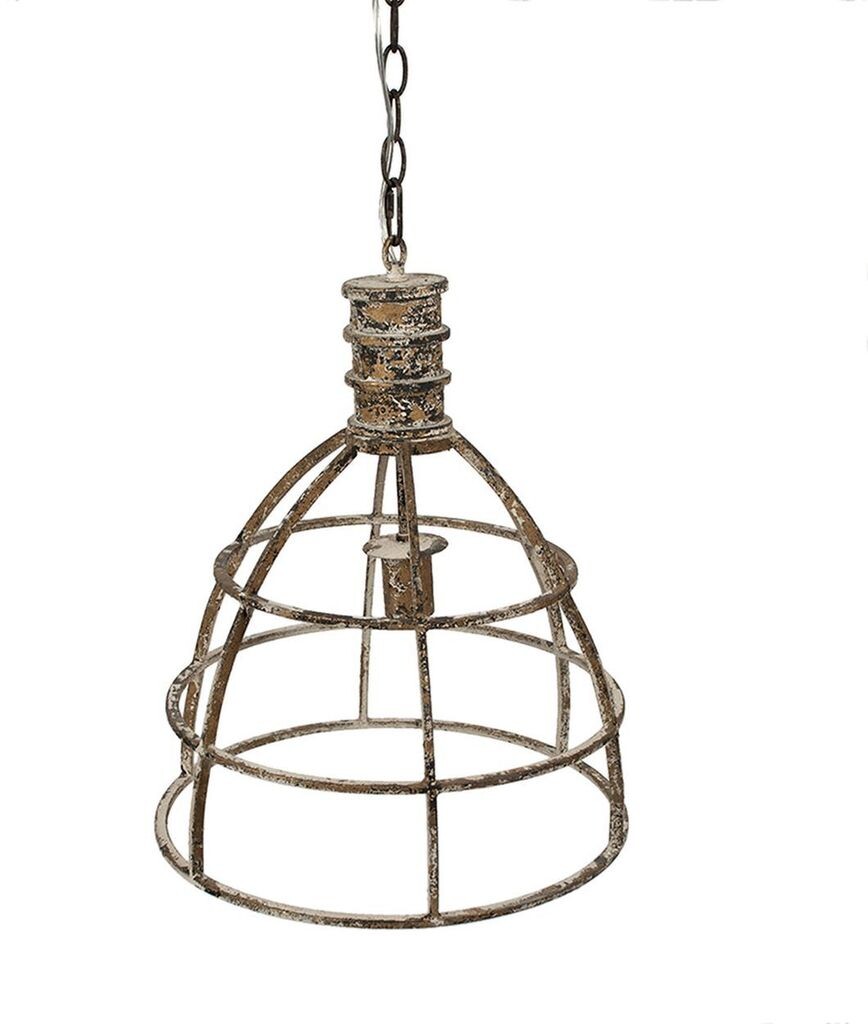 

Подвесной светильник Clayre & Eef Ø 39x47 см, бежевый, железо Clayre&Eef