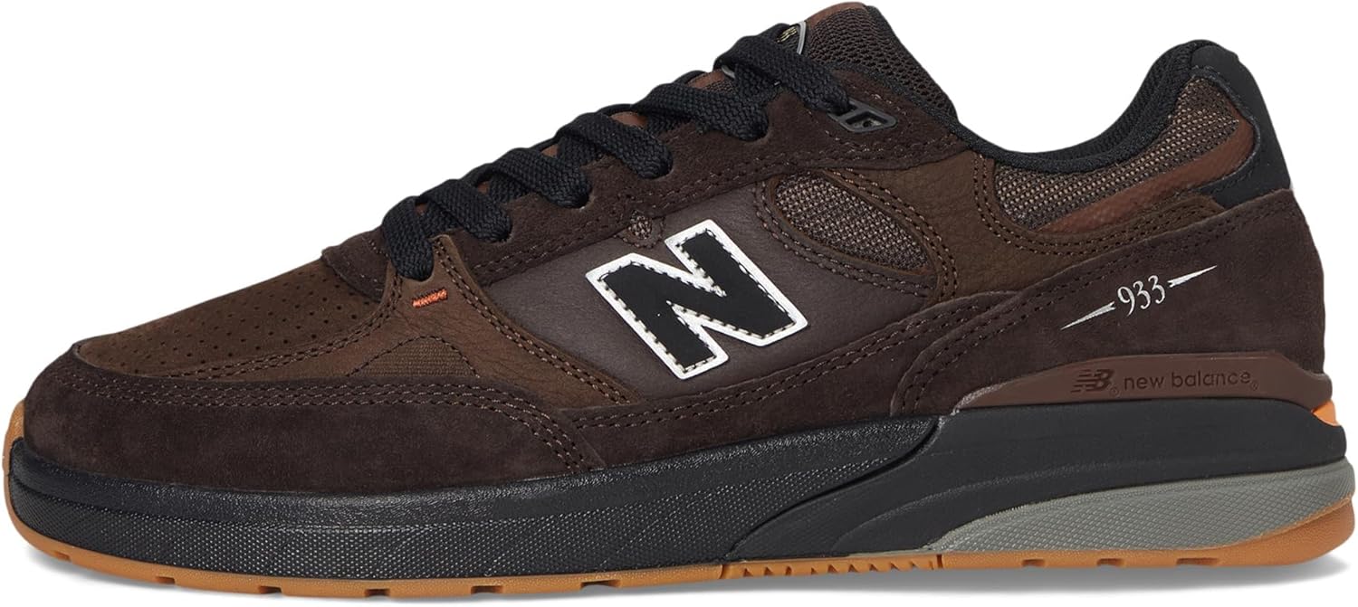 Мужские кроссовки New Balance Andrew Reynolds 933, коричневый — фото 4