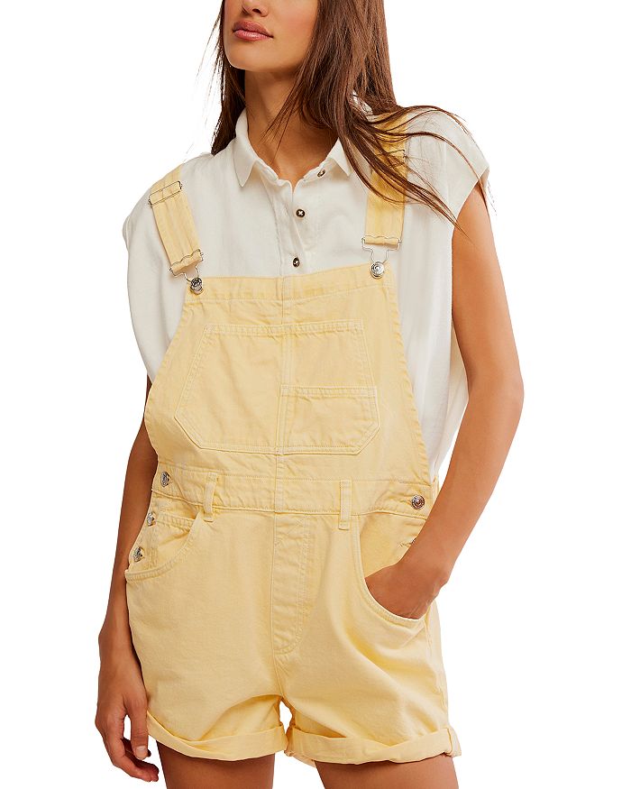 

We The Free Ziggy Shortalls Free People, желтый