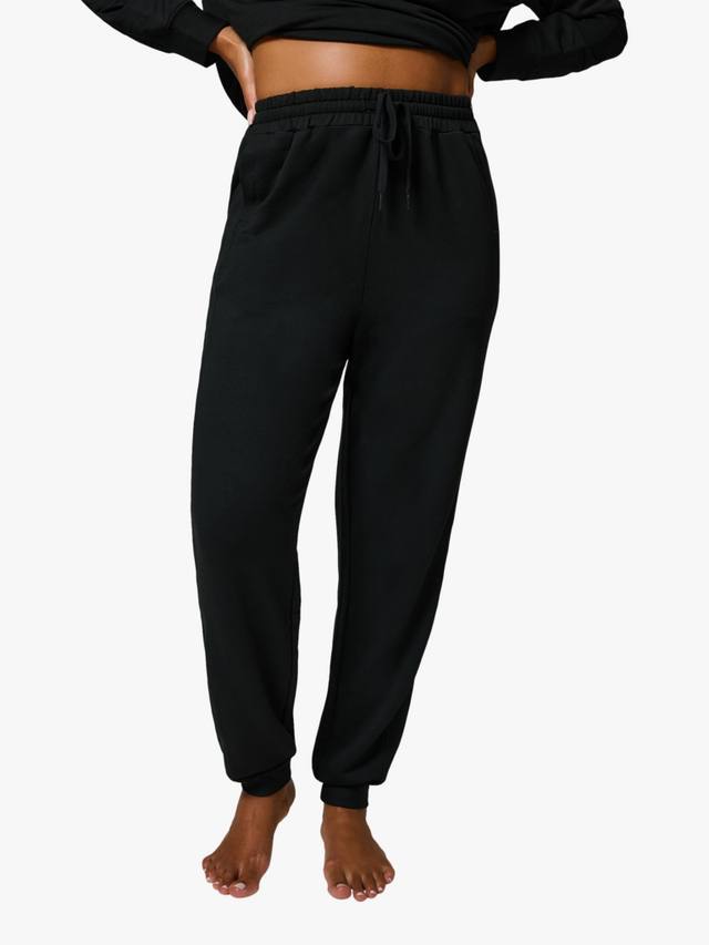 

Роскошные джоггеры с высокой талией для отдыха Lovall, Black