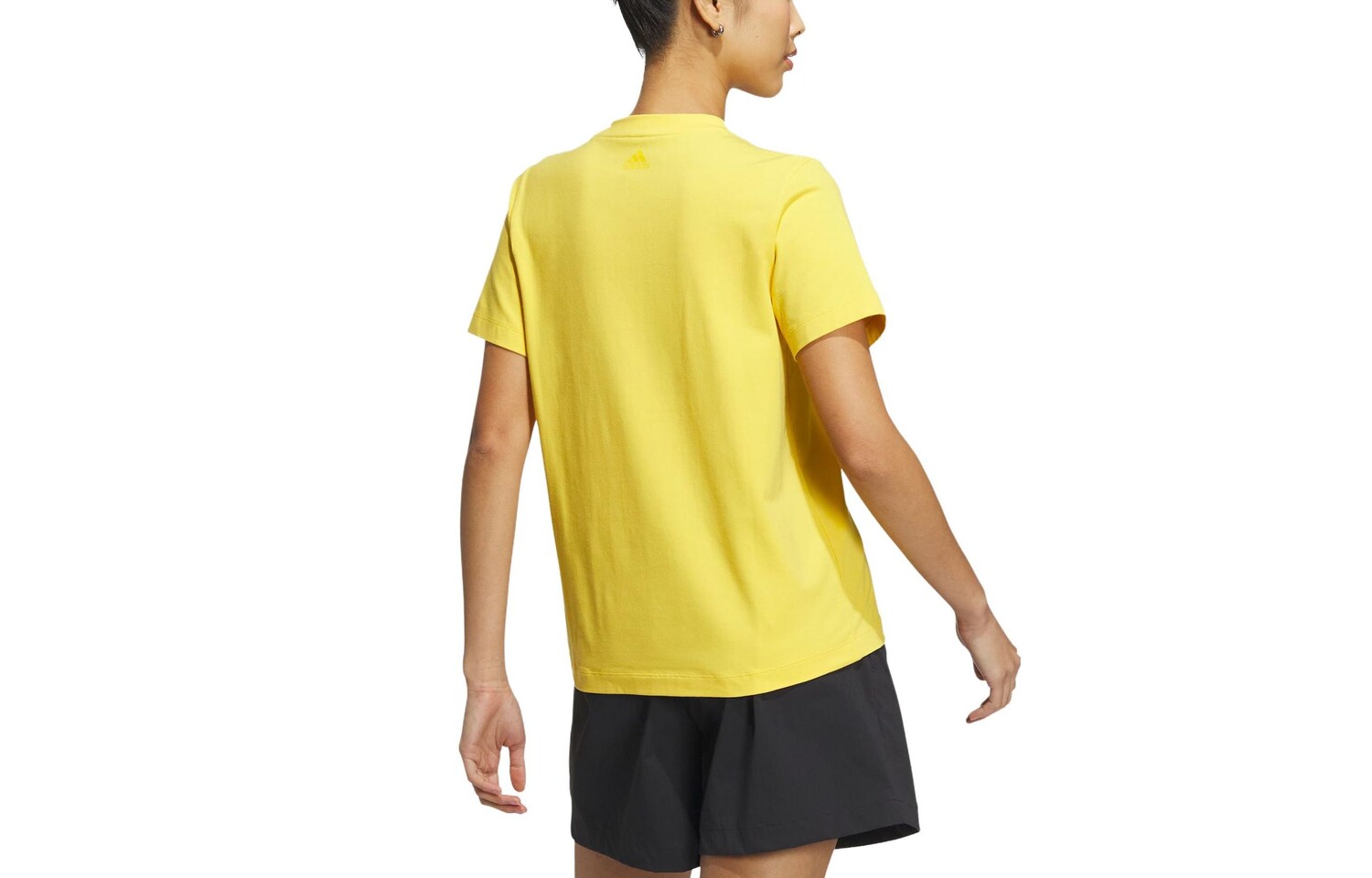 X SEEBIN Совместная футболка SS23 женская, солнечно-желтая Adidas — фото 2
