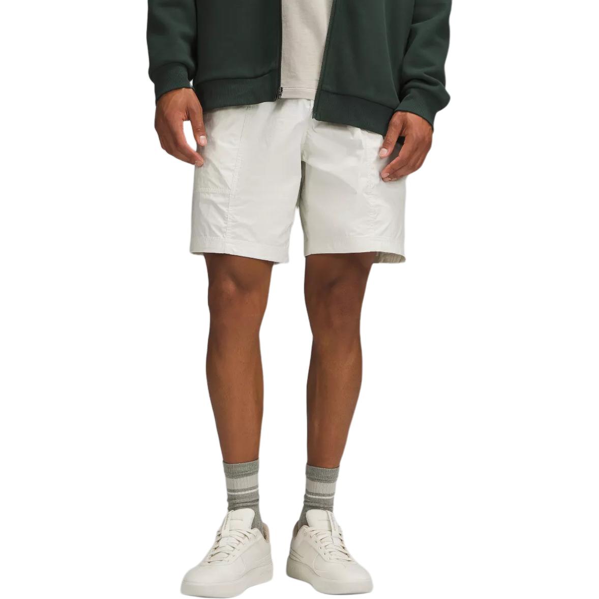 

Легкие повседневные шорты 8" Men's Lululemon, костяной белый