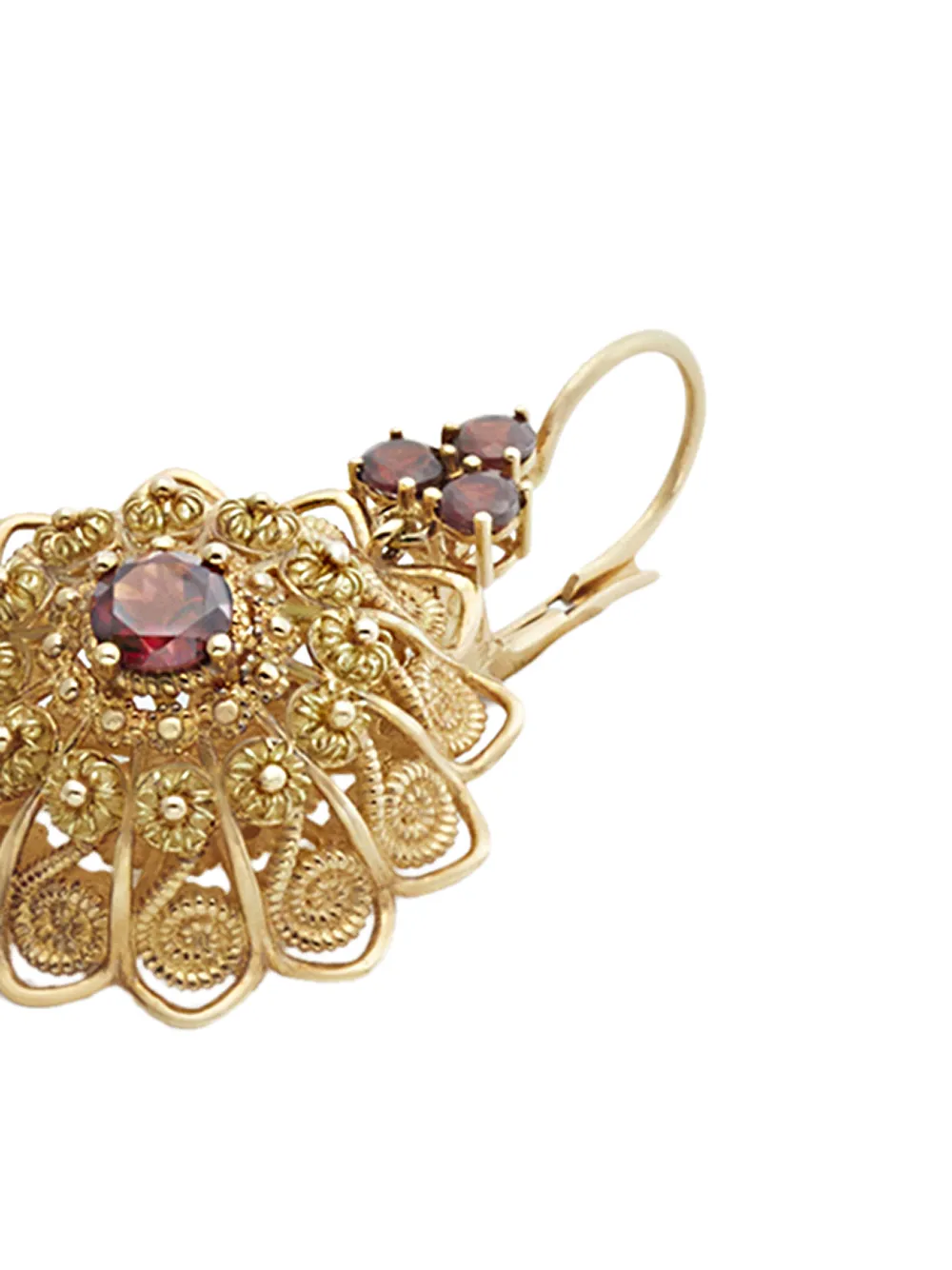 Серьги Pizzo из желтого золота DOLCE & GABBANA, золотой — фото 2