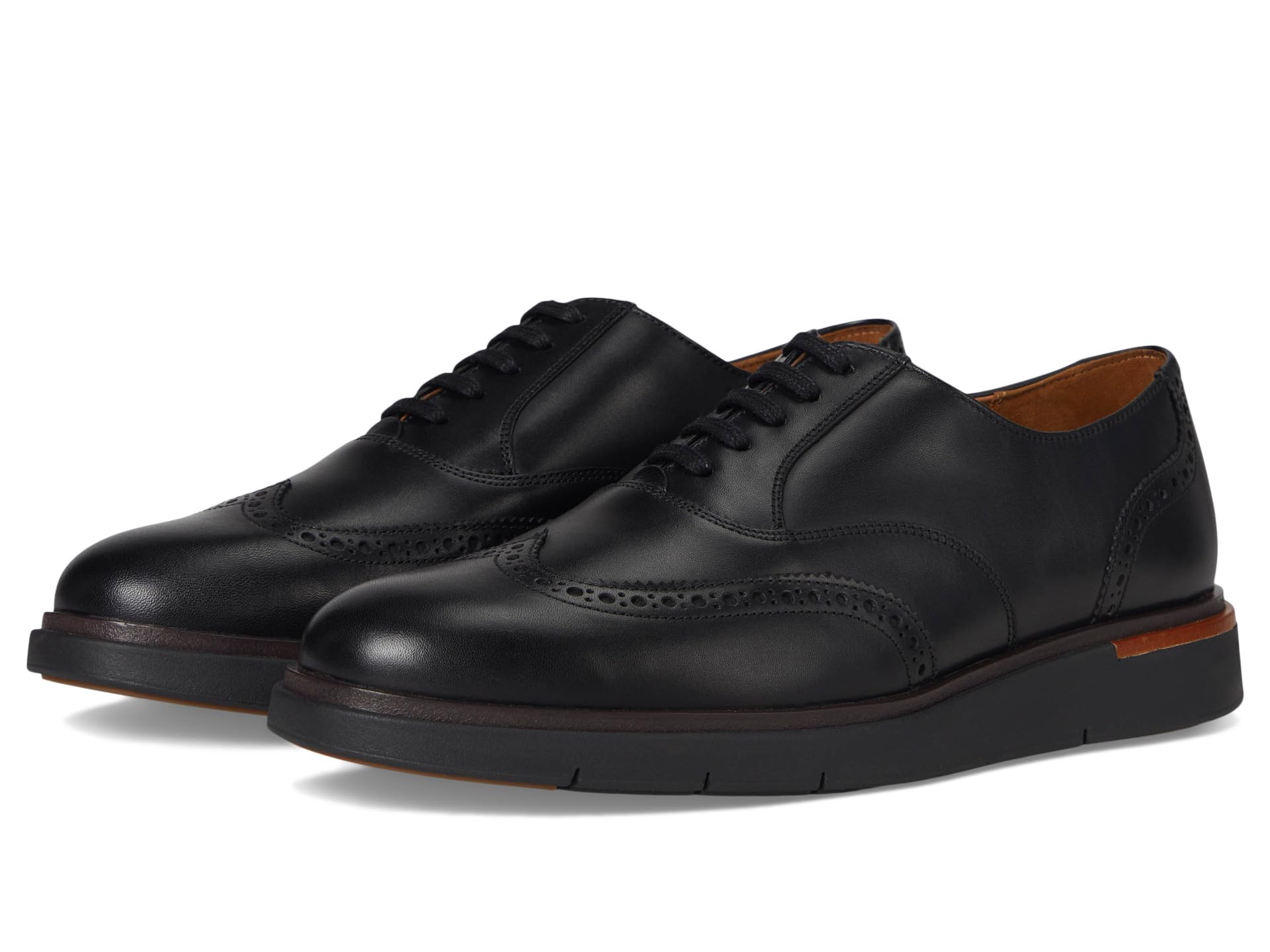Туфли Allen Edmonds Carson Wing Oxford Shoes, черный