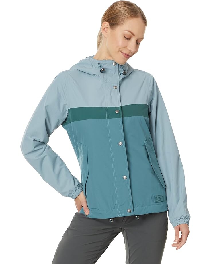 

Куртка L.L.Bean Mountain Classic Rain Jacket, цвет Cadet Blue/Storm Teal, Синий, Куртка L.L.Bean Mountain Classic Rain Jacket, цвет Cadet Blue/Storm Teal