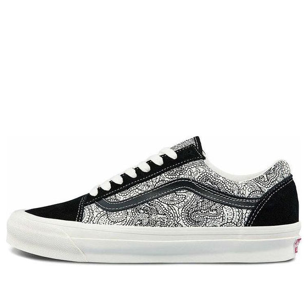 

Кроссовки og old skool lx 'dragon paisley' Vans, черный