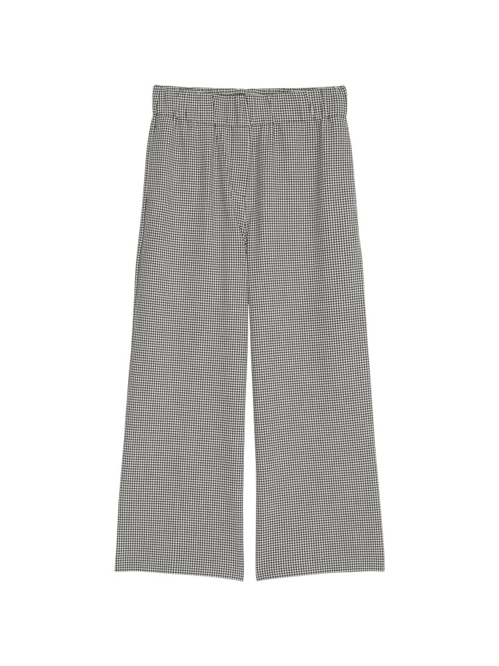 

Тканевые брюки Marc O'Polo DENIM Pepita Culotte regular, черный