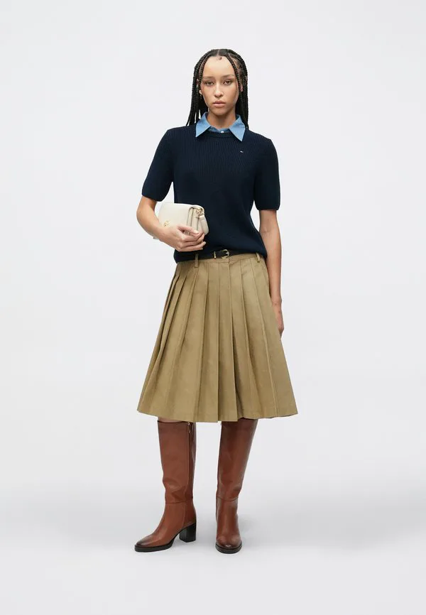 Джемпер с кардиганным стежком Tommy Hilfiger, Dark Night Navy — фото 2