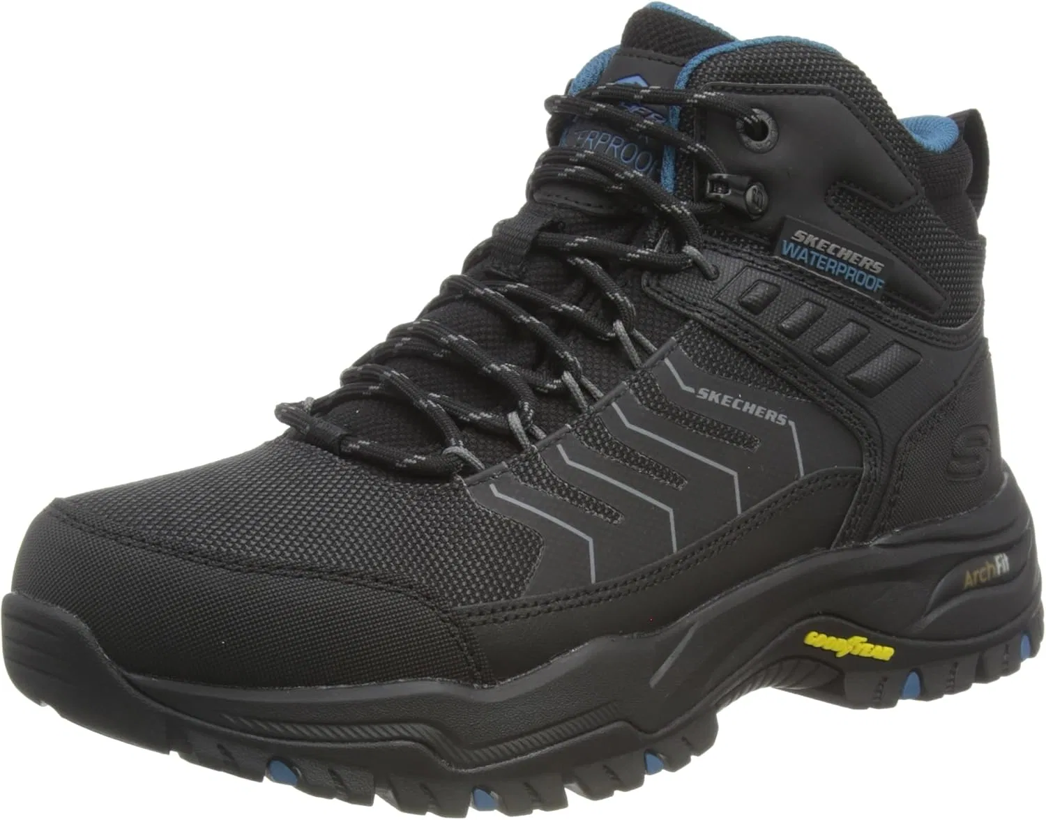 Мужские кроссовки Skechers Arch Fit Dawson Argosa, угольный