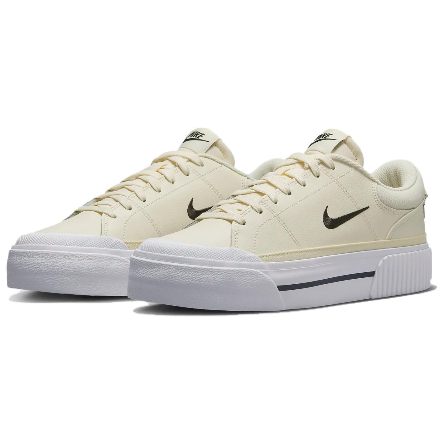 Женские кроссовки для скейтбординга Nike Court Legacy, Yellow/Black — фото 3