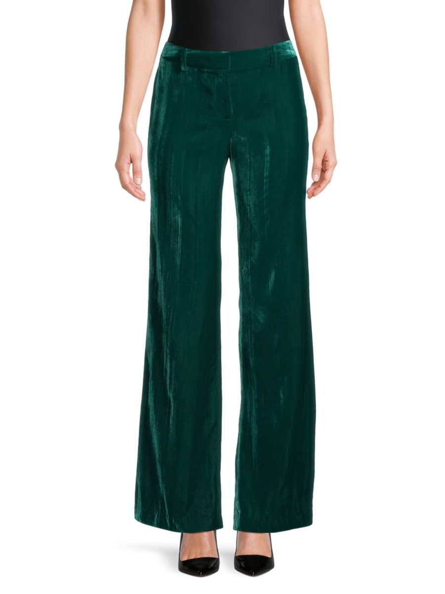 

Брюки Tyson из жатого бархата Ungaro, цвет Jade