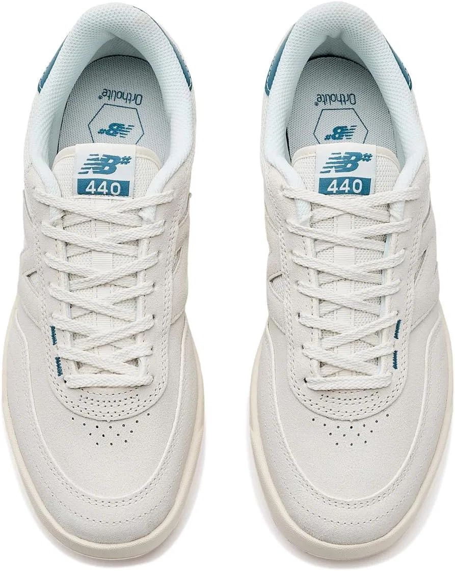 Кроссовки для скейтбординга New Balance 440 V2, Sea Salt/Green — фото 2