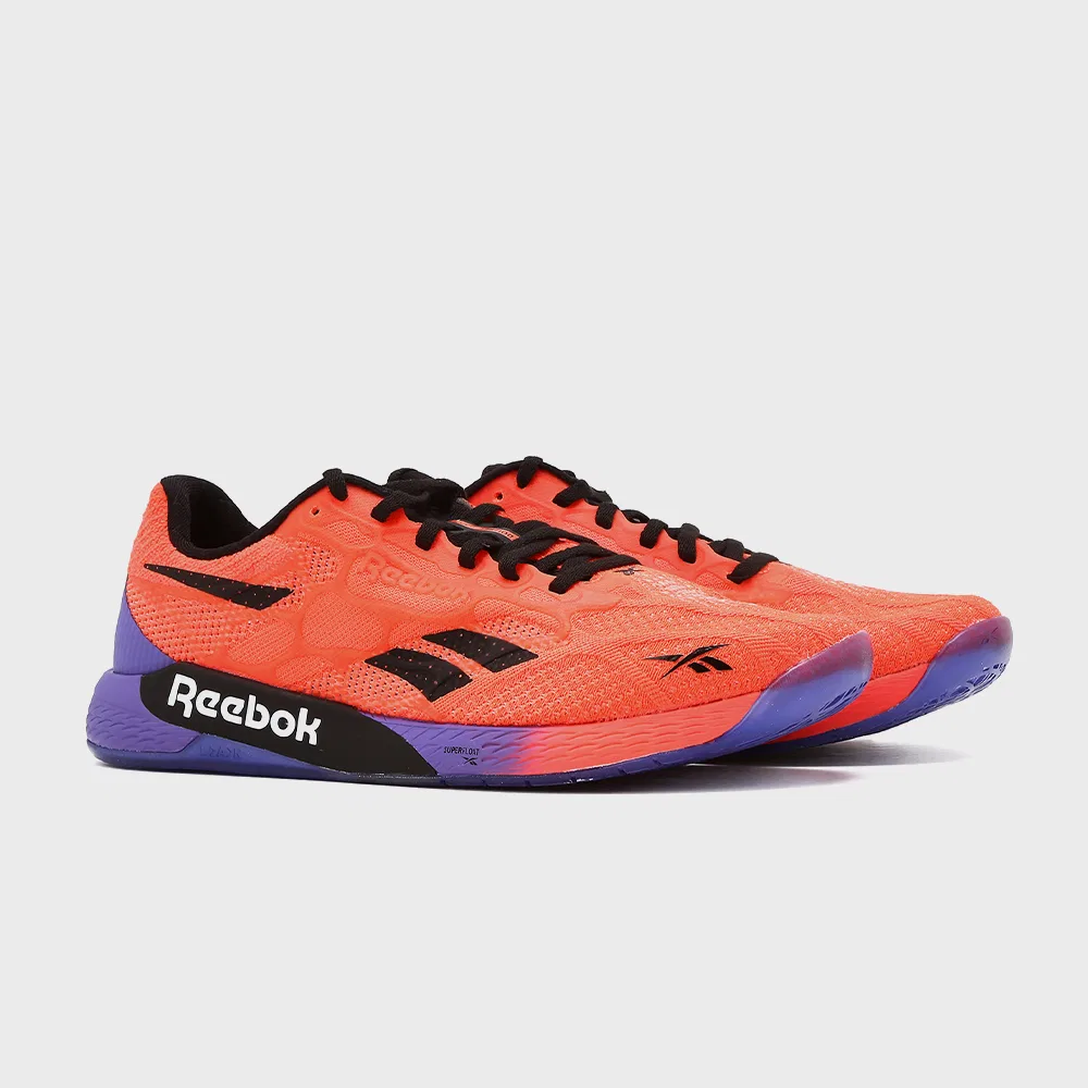 Мужские беговые кроссовки Nano Pro оранжевые от Reebok — фото 2
