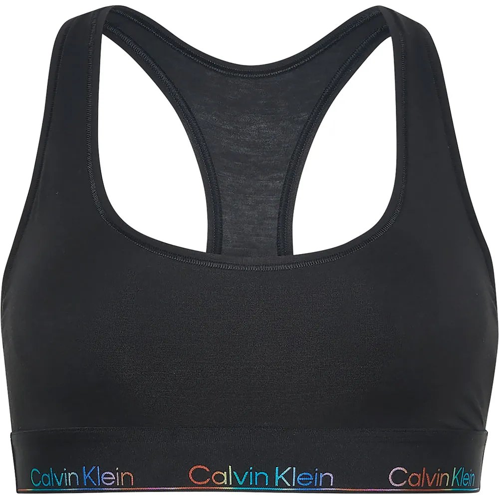 

Спортивный бюстгальтер Calvin Klein Unlined sports bra, черный