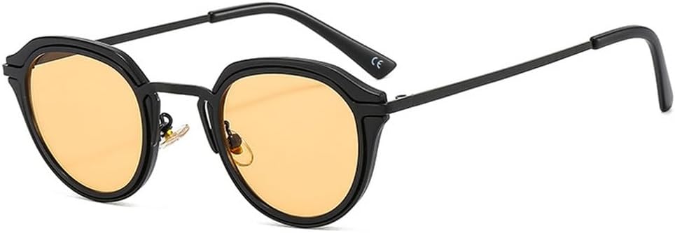 

Популярные модные овальные женские солнцезащитные очки в стиле ретро, ​​конфетные оттенки, защита от УФ-излучения UV400; мужские круглые солнцезащитные очки с леопардовым градиентом TKKTLLT, Black Orange