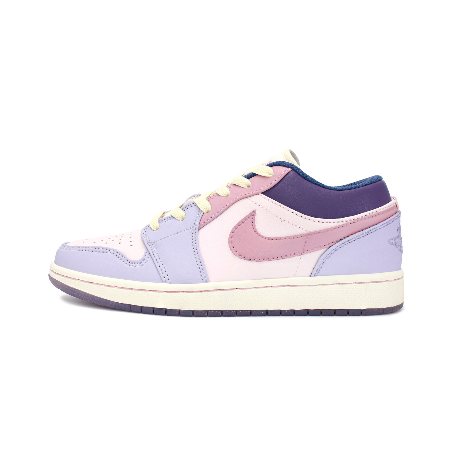 

Кроссовки Air Jordan 1 Vintage Basketball Shoes Women's Low-top Pink/Purple, фиолетовый