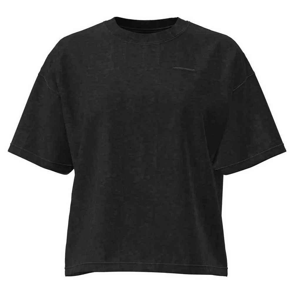 

Футболка с коротким рукавом Under Armour Heavyweight Boxy Wash, черный