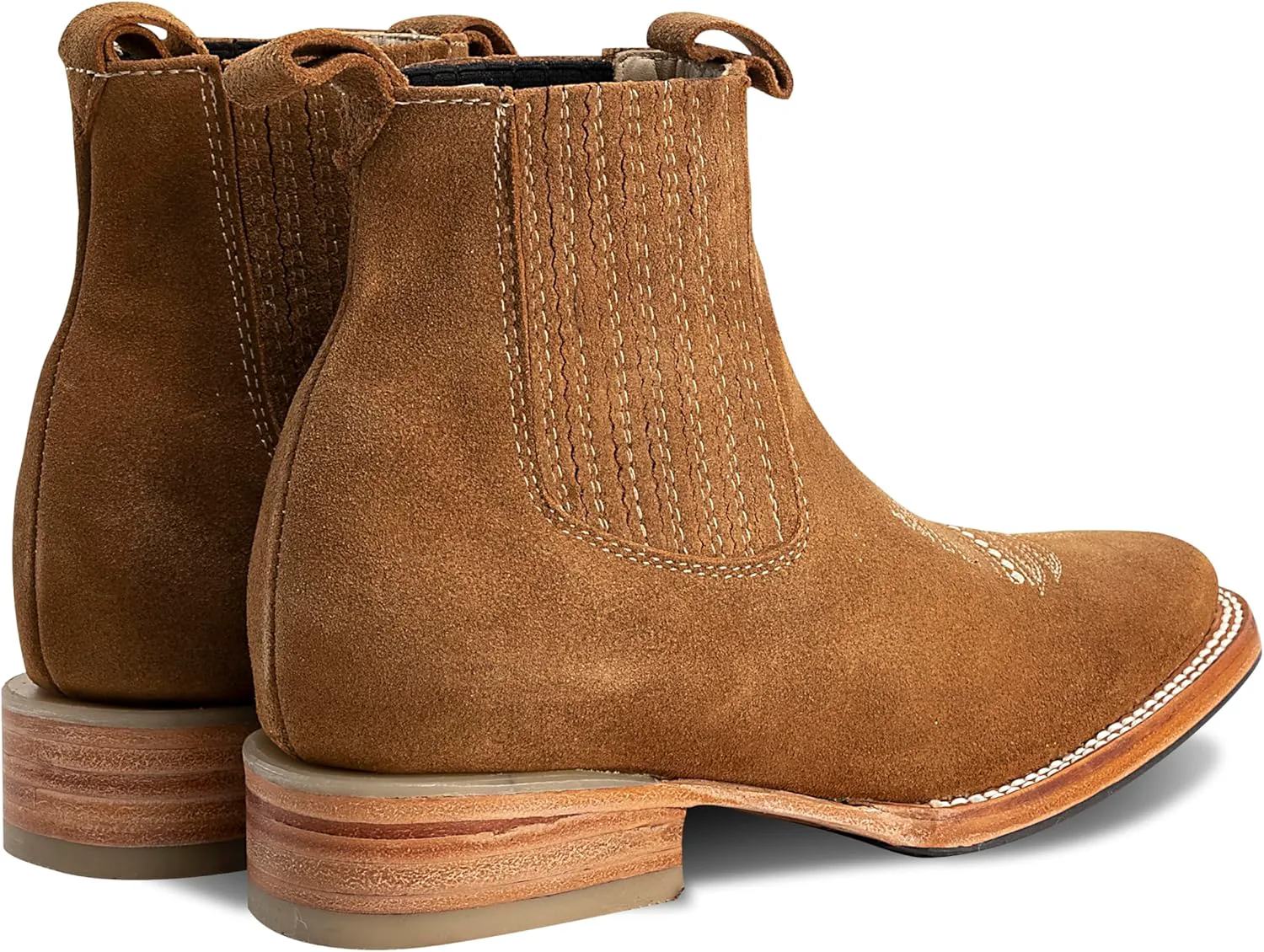 Мужские короткие западные ботинки Joe Boots 723 Joe Exclusive, золотой — фото 3