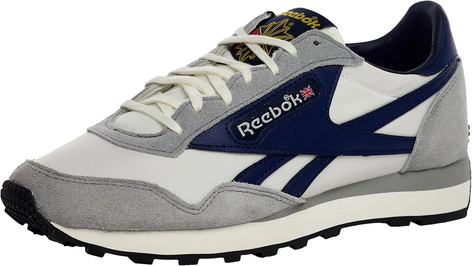 Кроссовки Reebok Aztec II унисекс, Grey 3 Chalk Vector Navy