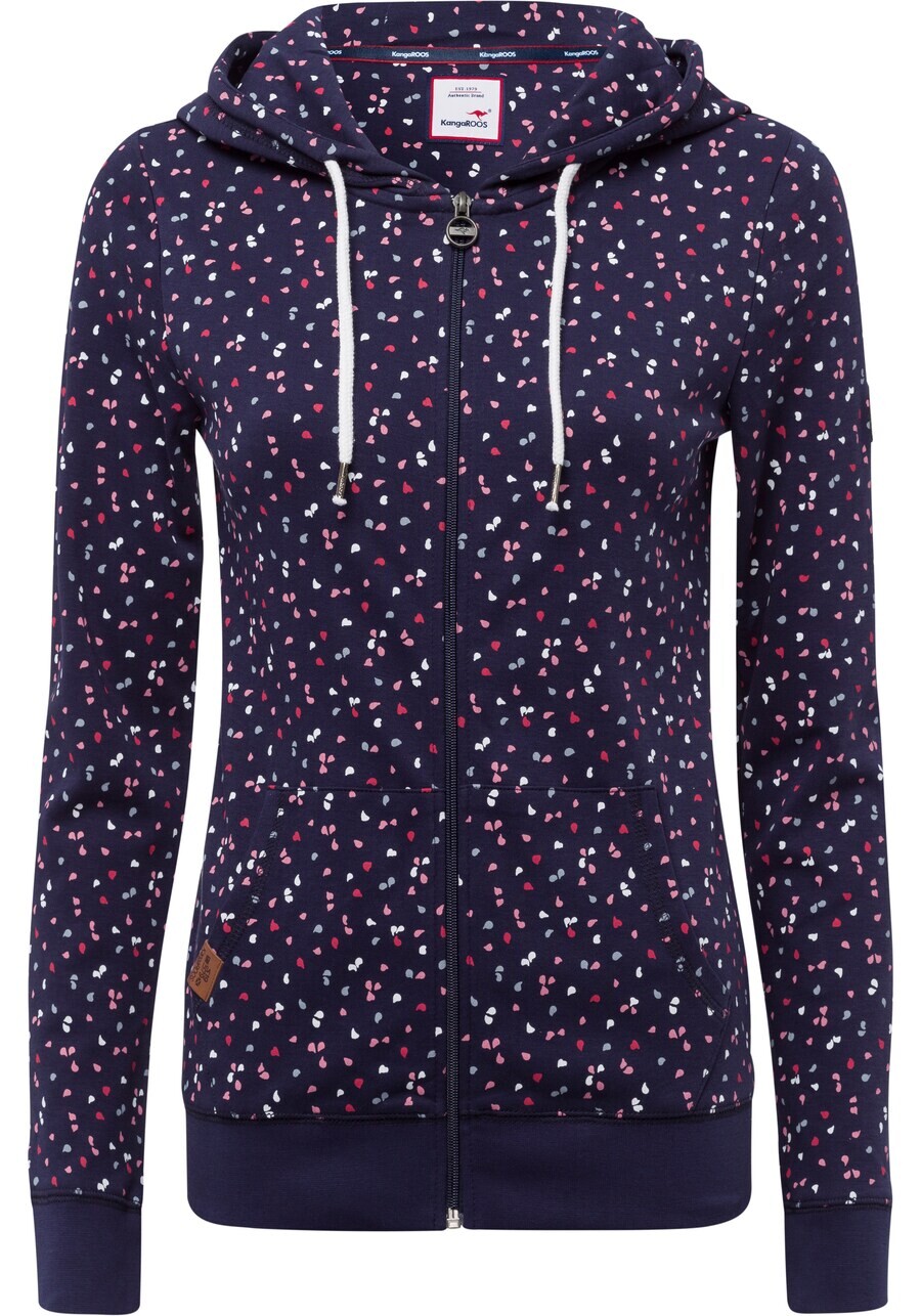 

Худи KangaROOS Zip-Up Hoodie, морской синий