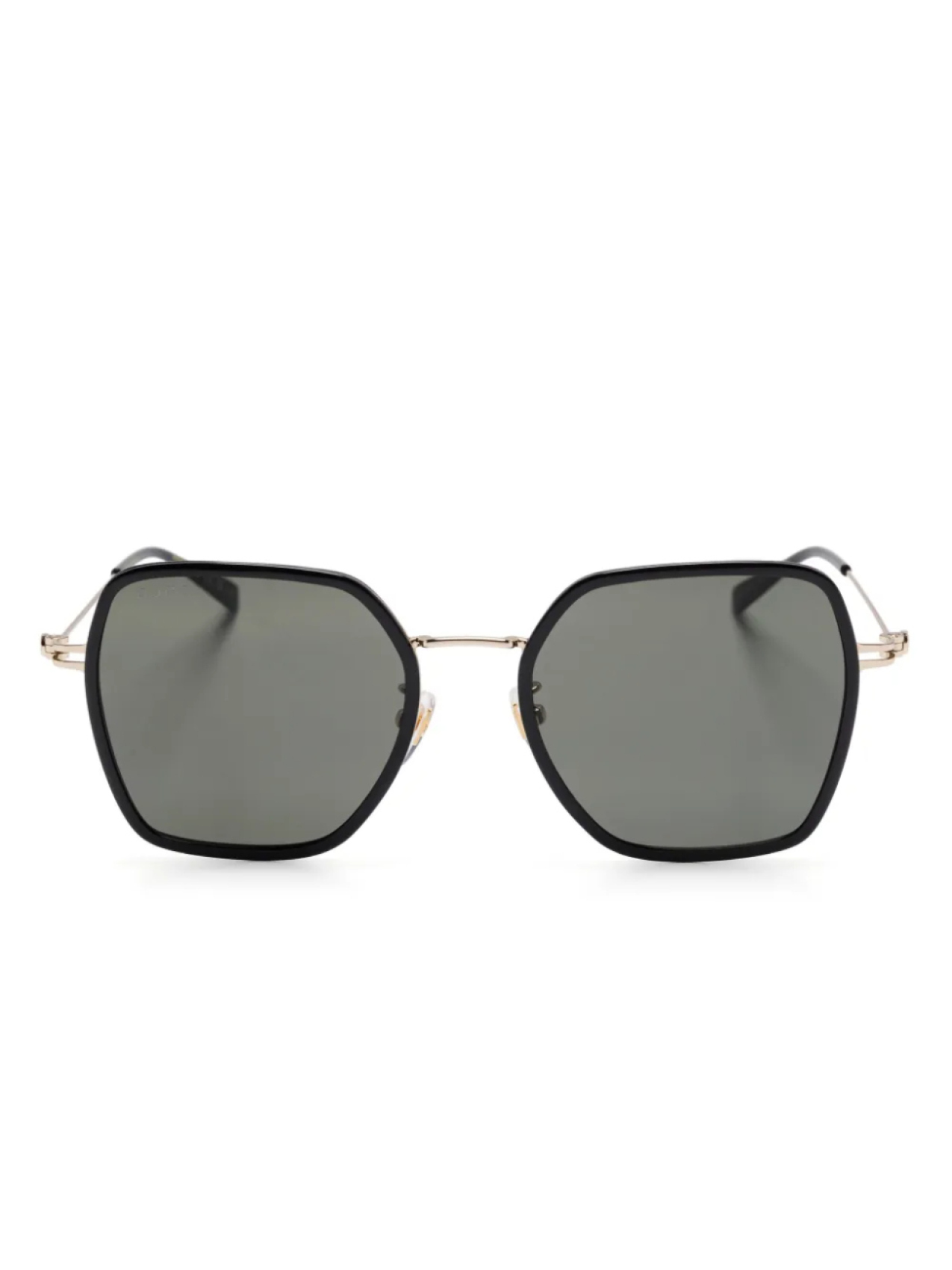 

Солнцезащитные очки в квадратной оправе Gucci Eyewear, черный