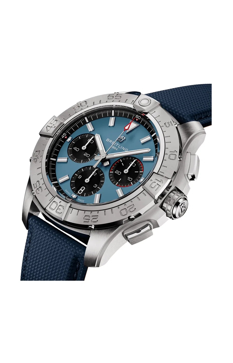 АВЕНДЖЕР B01 ХРОНОГРАФ 44 - AB0147101C1X1 BREITLING, черный — фото 3