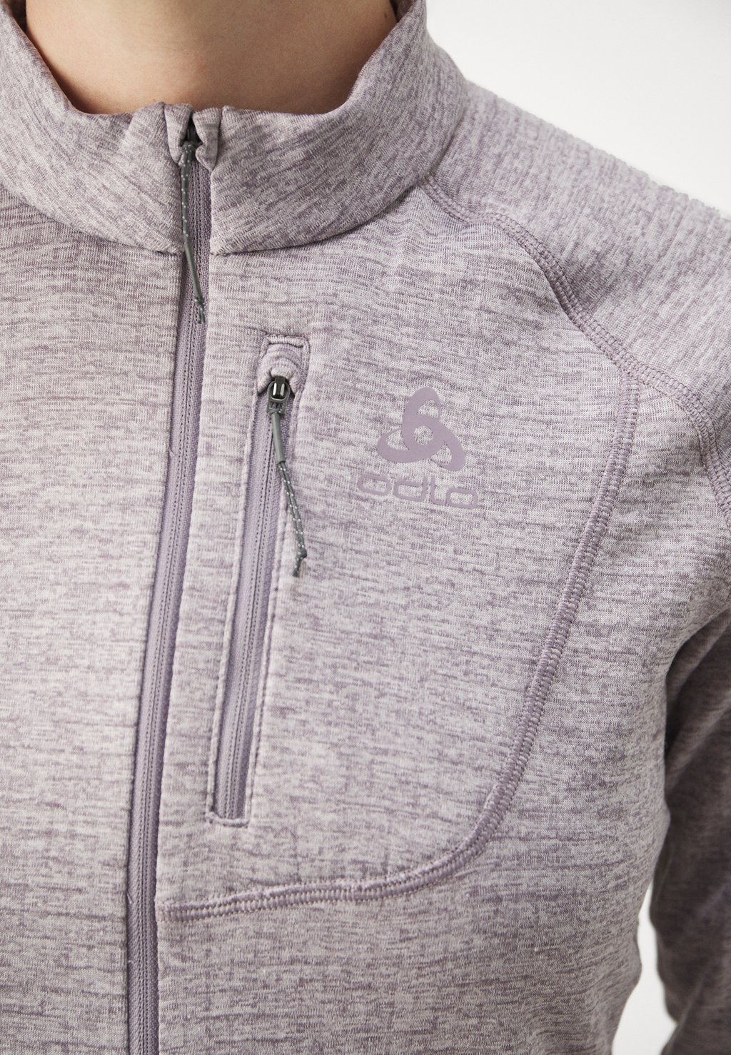 

Топ с длинными рукавами MID LAYER 1/2 ZIP TENCIA ODLO, сиреневый