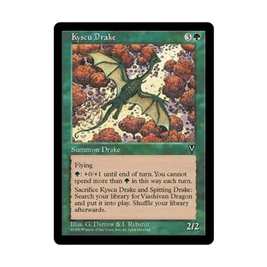 

CCG Кыску Дрейк (В), MTG - Visions
