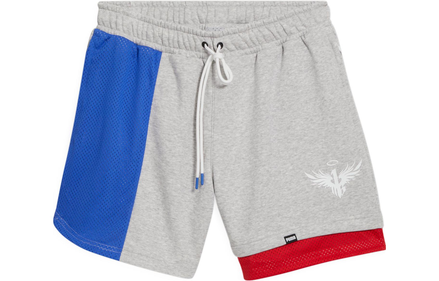 

PUMA Повседневные шорты мужские Light Mixed Gray Moderate