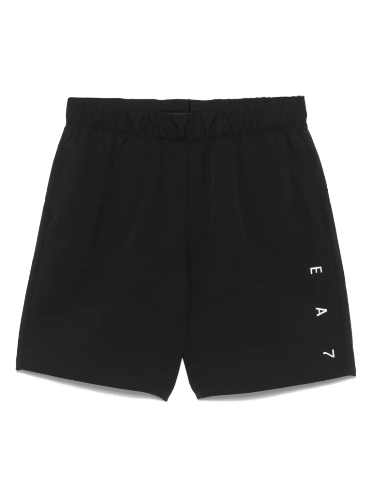 

Шорты с логотипом Ea7 Emporio Armani, черный