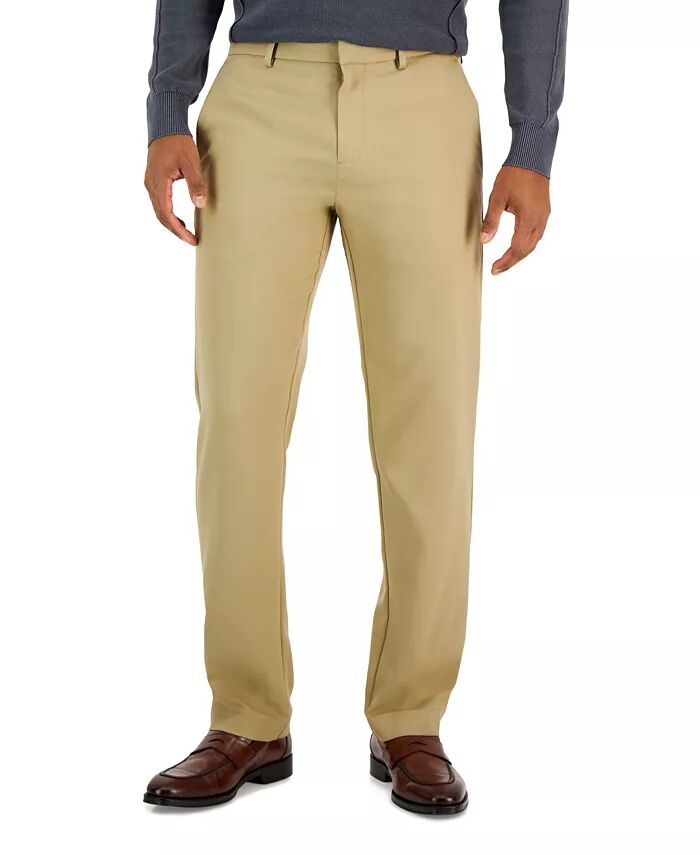 

Мужские брюки из твила современного кроя Perry Ellis Portfolio, коричневый