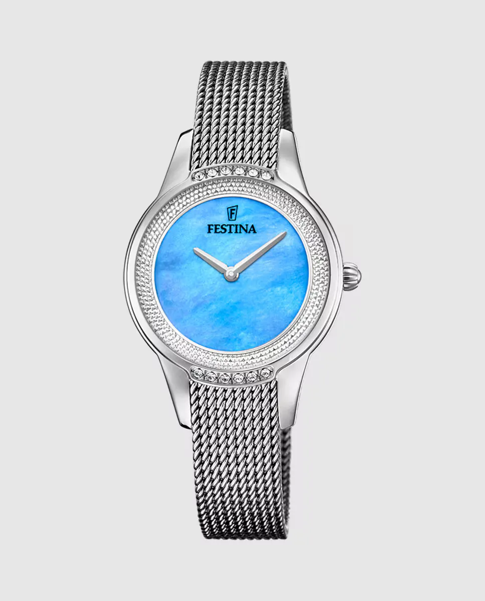 

F20494/8 Женские часы Mademoiselle из серебристой стали Festina, серебрянный