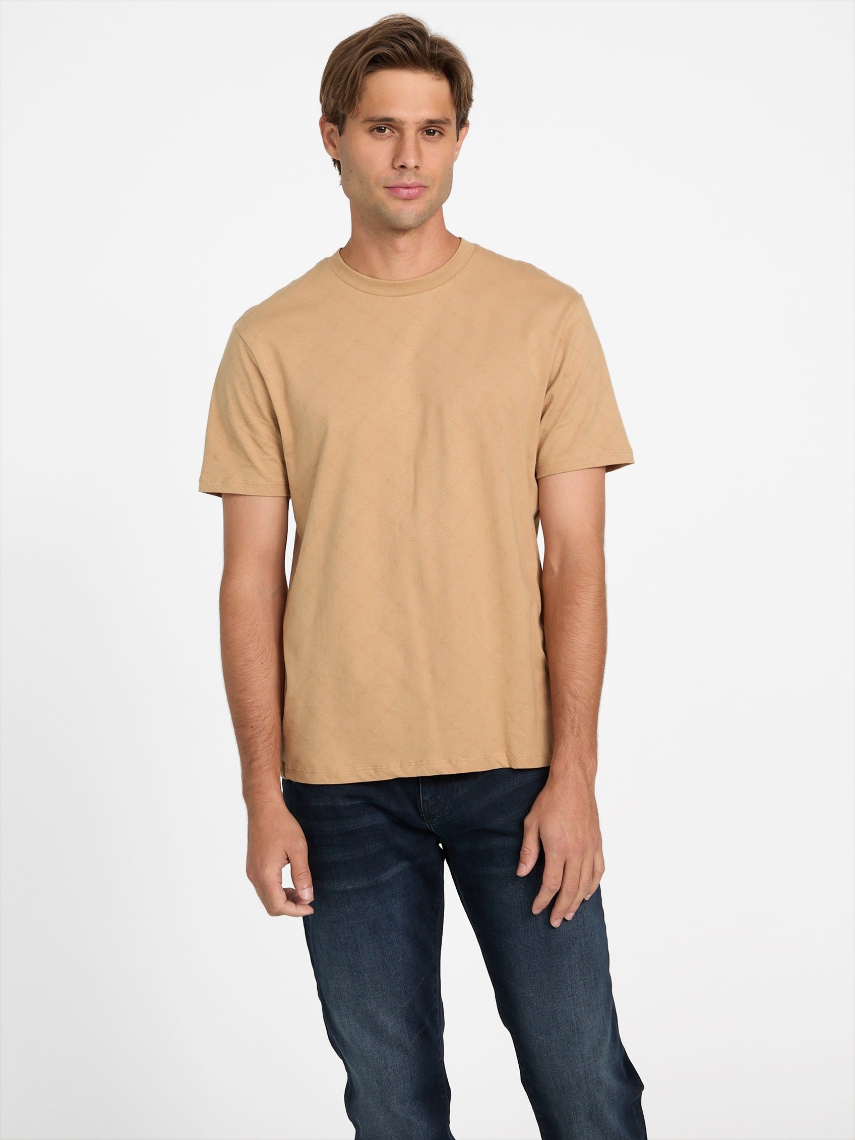

Футболка Eco Tory Guess Factory, цвет toasted taupe