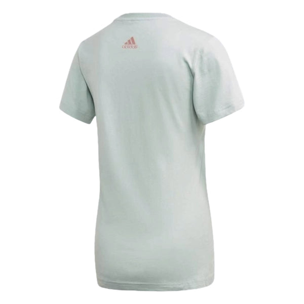 Футболка v-neck illu t-shirt 'green' Adidas, зеленый — фото 2