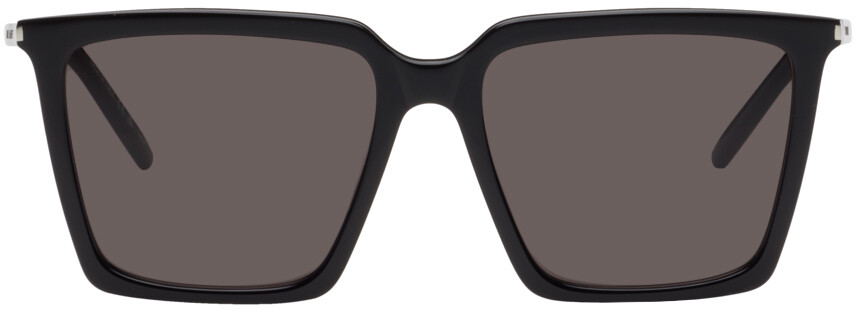 

Черные солнцезащитные очки SL 474 Saint Laurent, цвет Black