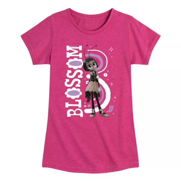 

Футболка с принтом «Расцвет воображения» для девочек 7-16 лет Licensed Character, цвет heather pink