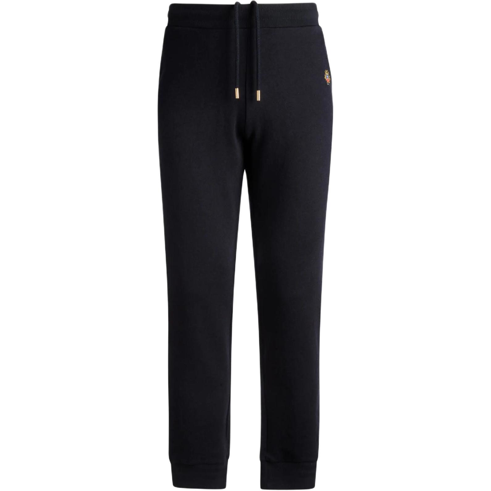 

Брюки спортивные с вышитым логотипом BALLY, морской синий