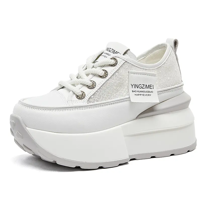 

Кроссовки NRDROFFICIAL Chunky Sneakers Women's Low-Top, Белый, Кроссовки NRDROFFICIAL Chunky Sneakers Women's Low-Top