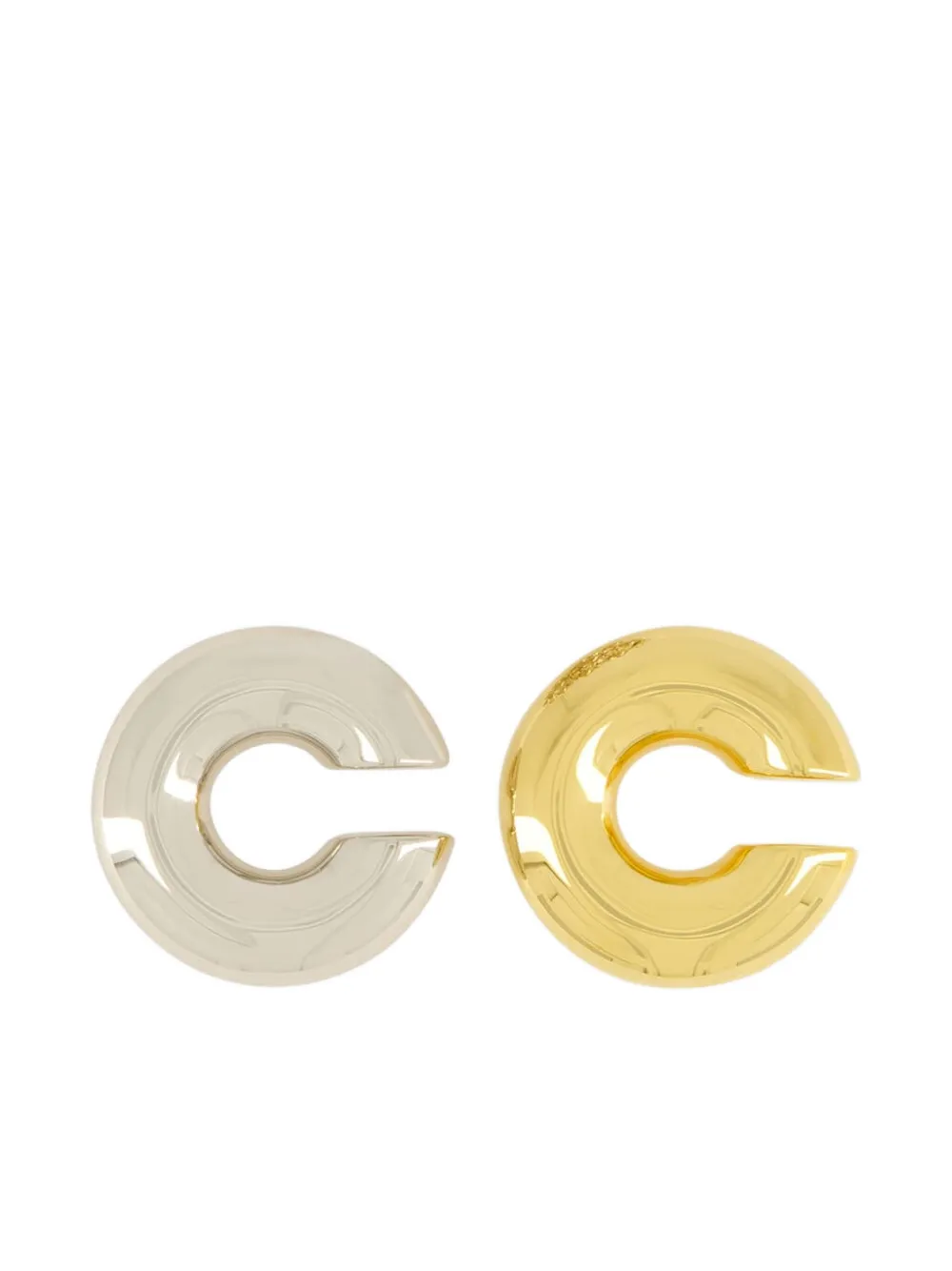 

Серьги, украшенные кристаллами Rabanne, серебряный