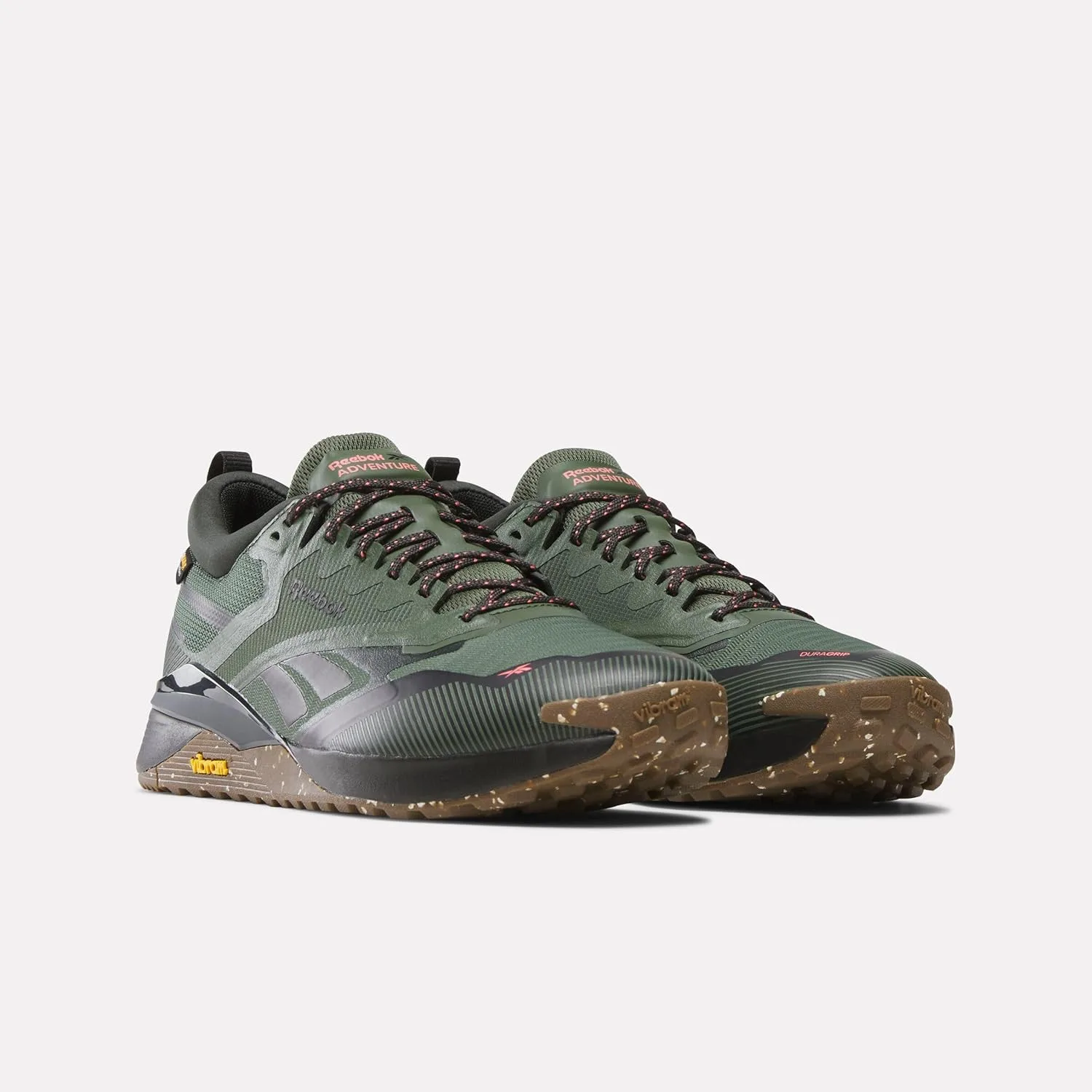 Детские кроссовки Reebok Nano X4 Adventure (унисекс), черный/зеленый — фото 2