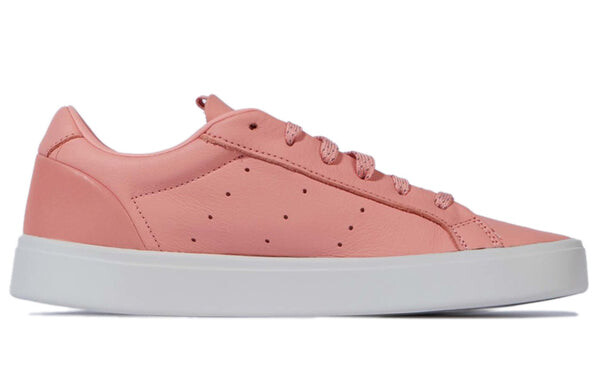 Кроссовки Adidas Originals Sleek Skateboard Shoes Women's Low-Top, розовый — фото 2